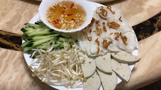 Cách Pha Bột Làm Bánh Cuốn Dai Mềm Cực Ngon . Để Qua Ngày Vẫn Mềm Dẻo Soft and chewy Banh Cuon