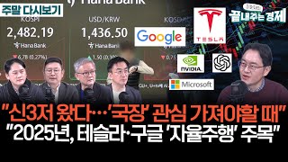 2025년 빅테크 전망-'4저 호황' 걷어찬 윤석열 정부-\