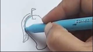 Learn How to draw a mango🥭🥭🥭 || Easy  drawing for kids  || Step by step mango🥭 tutorial.