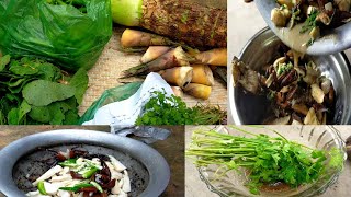 Mwiya bai Khangrai || Bamboo shoot  and crabs ||