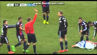 Rote Karte Marc Janko vs. GC - 14.02.2016