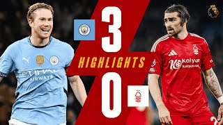 Manchester City 3-0 Forest | Premier League Highlights 🎥