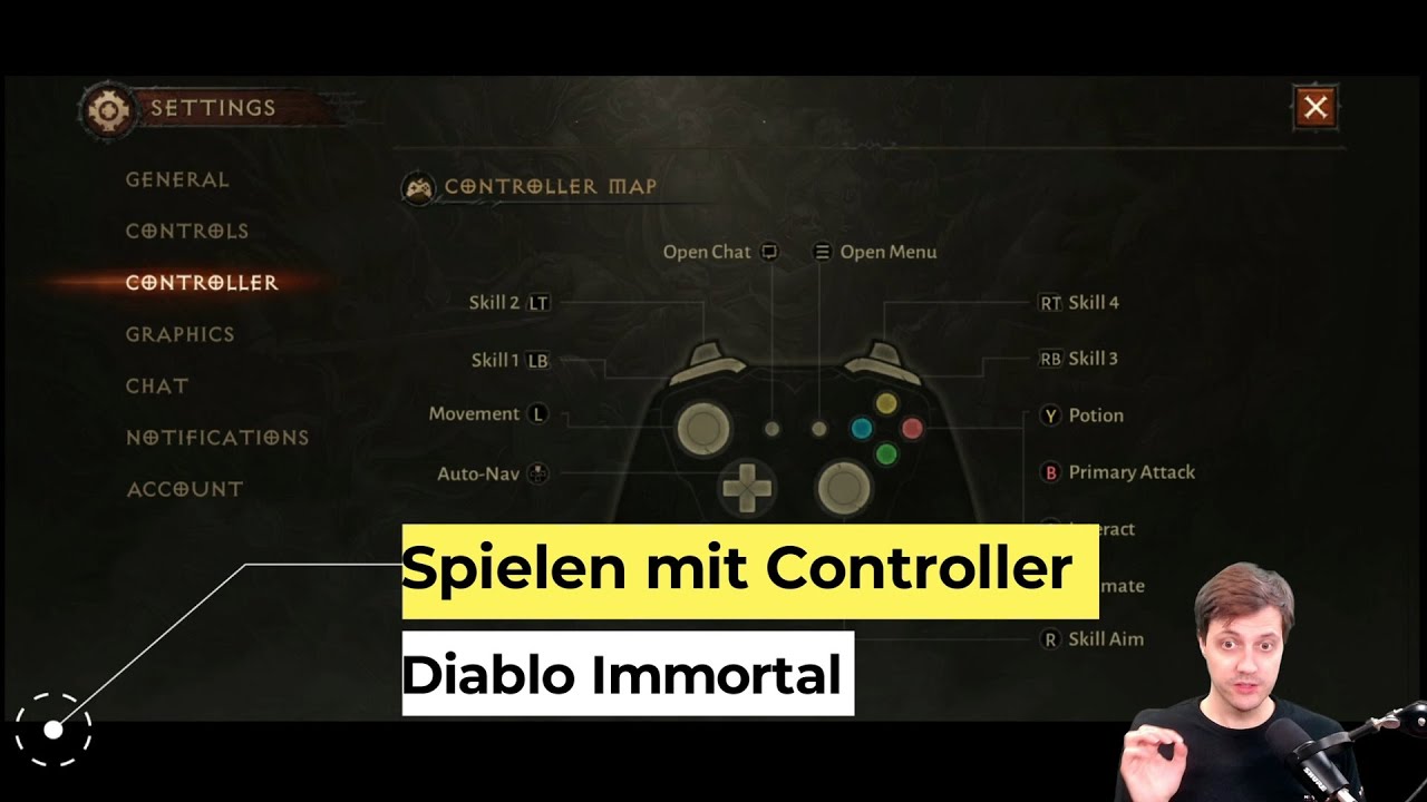 So Spielt Sich Diablo Immortal Mit Controller - YouTube