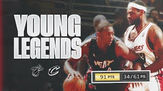 Young LeBron vs Young Wade was Revolutionary!