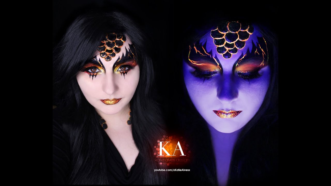 Dragon Scale Makeup Tutorial Saubhaya Makeup