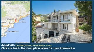 4-bed Villa for Sale in Le Cannet, Cannes, French Riviera, France on frenchlife.biz