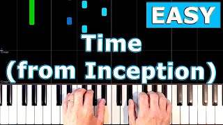 Time (from Inception) - Hans Zimmer - EASY Piano Tutorial