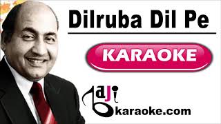 Dilruba Dil Pe Tu - Video Karaoke - Mohammad Rafi - by Baji Karaoke Indian