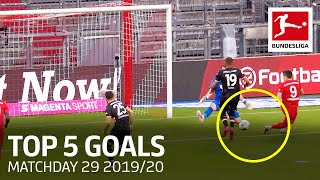 Lewandowski, Sancho & More | Top 5 Goals on Matchday 29