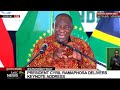 President Ramaphosa appeals for unity between South Africans, foreigners to avoid xenophobia