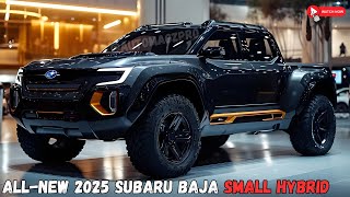 2025 Subaru Baja Small Pickup Unveiling - Revolutionizing Compact Trucks Hybrid!