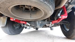 Ford Ranger ติดตั้งกันโคลง Balance Arm รุ่นใหม่ไม่มีคานกลาง