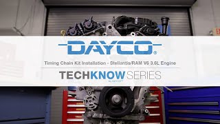 Vehicle Maintenance: Dayco - Timing Chain Kit Installation – Stellantis/RAM V6 3.6L Engine