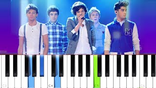 One Direction - More Than This | Piano Tutorial
