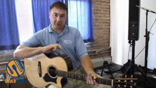 Martin Performing Artist Series Acoustic Electric Guitar Featuring Fishman Aura Image System (Video)