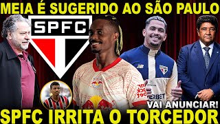 BOMBOU NO SPFC!!! CBF VAI ANUNCIAR HOJE E TRICOLOR SERÁ PREJUDICADO! LUCIANO BRIGA! MEIA SUGERIDO