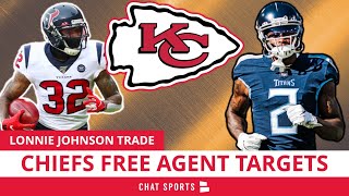 Kansas City Chiefs TRADE For Lonnie Johnson + NFL Free Agent Targets Ft. Ndamukong Suh, Julio Jones