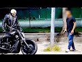 PEGADINHA: MOTOQUEIRO FANTASMA O RETORNO - Ghost Rider Pranks