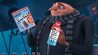 gru tries lunchly