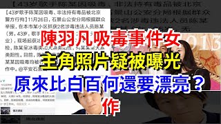 陳羽凡吸毒事件女主角照片疑被曝光，原來比白百何還要漂亮？作，[娛樂八卦]