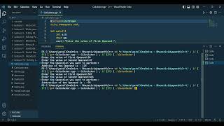 Task 2 - Simple Calculator at CodSoft C++ Programming