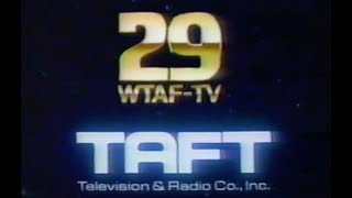 WTAF TV 29 Philadelphia - TV IDs, Ads \u0026 Promos - June 1986