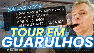 💳FAZENDO UM TUR NA SALA VIP DE GUARULHOS THE CLUB BY MASTERCARD BLACK, E OUTRAS SALAS VIP.