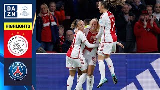 HIGHLIGHTS | Ajax vs. PSG -- UEFA Women's Champions League 2023-24 (Français)