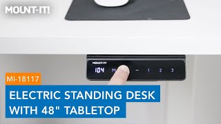 Electric Standing Desk with 48\