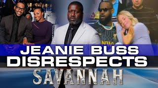 Jeanie Buss Disrespects Lebron James' Wife Savannah By Lying On Her Husband's Sh
