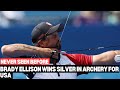 Team USA’s Brady Ellison Wins Silver in Archery at Paris Olympic