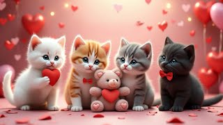 Cats singing APT for Valentine❤️Compilation 😻