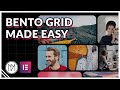 Easy Bento Grid with new Elementor 3.27 Grid Feature - 2025