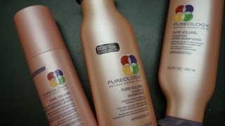 Pureology Pure Volume Shampoo, Conditioner and Product Review!