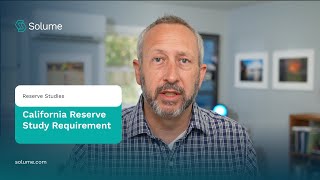 California HOA Reserve Study Laws