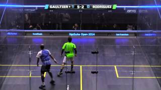 Squash : 2014 Netsuite Open - SF Roundup - Gaultier v Rodriguez