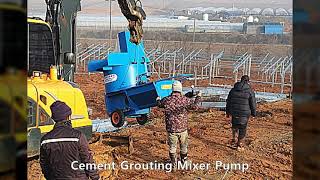 Cement Grouting Mixer Pump