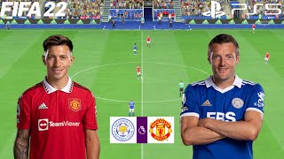 FIFA 22 | Leicester City vs Manchester United - Premier League English - Full Gameplay PS5