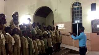 The Cherub Singers performs ‘Mekra dzi dew’, a great composition by Rev. Newlove K. Annan