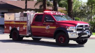 LACoFD Engine 85 \u0026 EST85 Responding