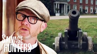 Drew Hits The Jackpot With Three Real 18th Century Canons! | Salvage Hunters