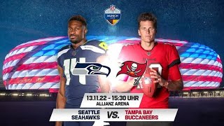 NFL Munich Game - Tom Brady's Tampa Bay Buccaneers vs Seattle Seahawks in der Allianz Arena Muenchen