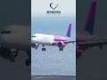 Wizzair A321N Beautiful Landing at Madeira Airport