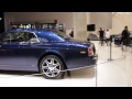 frankfurt iaa auto expo 2011 100 seconds of rolls royce phantom coupé