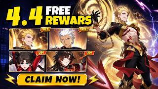 NO WAY!!! FREE GILGAMESH AND ARCHER!? FATE COLLAB PART 2 REWARDS ARE CRAZY!!! (4.4)