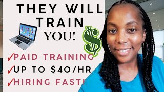 🔥 5 Work from Home Jobs with PAID Training! Hiring Now!