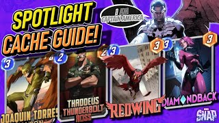 These are the SPOTLIGHT CACHES YOU Should Open in February! Sam Wilson Captain America Season Pass!