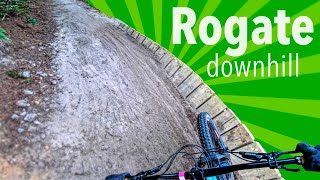 Riding the New MTB Features at Rogate Downhill Bike Park!