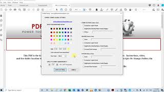 How To Set Global Settings For The PDFAutomationStation Lawyers' Exhibit Stamp