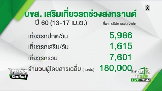 แผนรองรับการเดินทางช่วงเทศกาลสงกรานต์ | 07-04-60 | ไทยรัฐนิวส์โชว์